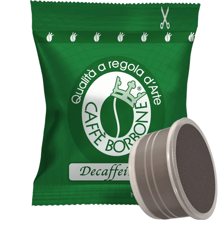 100 Capsule Caffè Borbone DEK - Decaffeinato Compatibili Espresso Point