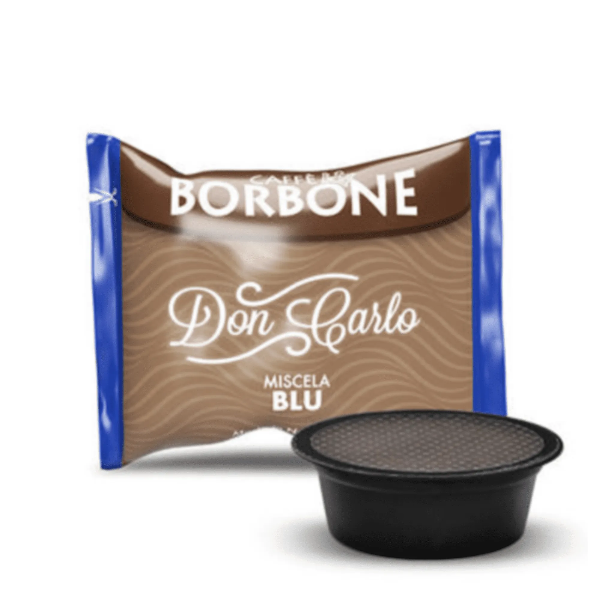 100 Capsule Borbone Don Carlo Miscela BLU - Lavazza A Modo Mio Compatibile