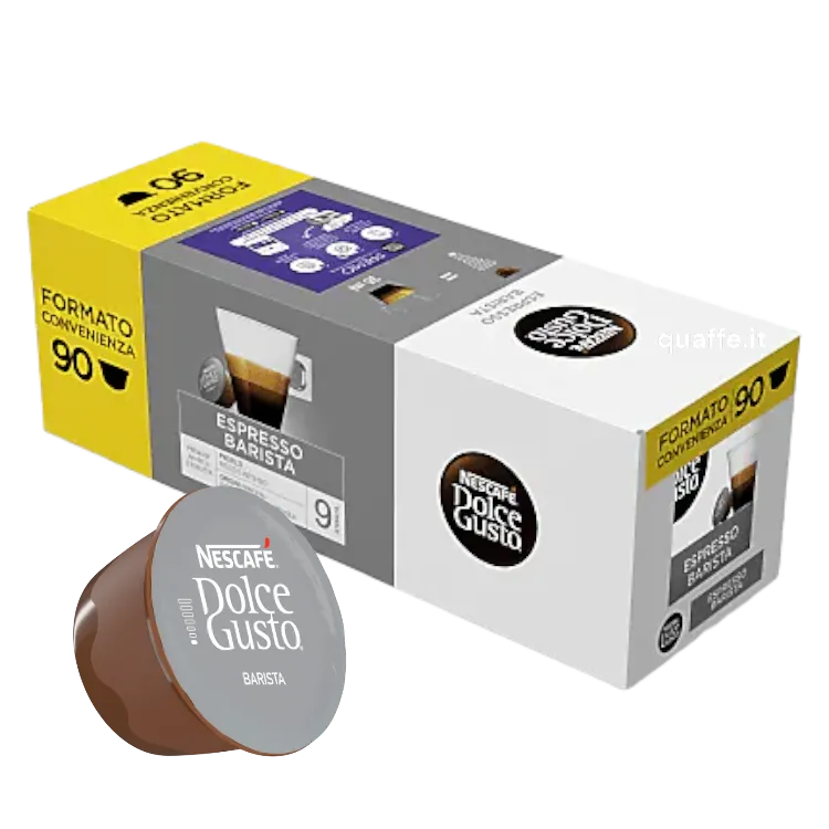 90 capsule caffè Nescafé Dolce Gusto BARISTA - intensità 9/13