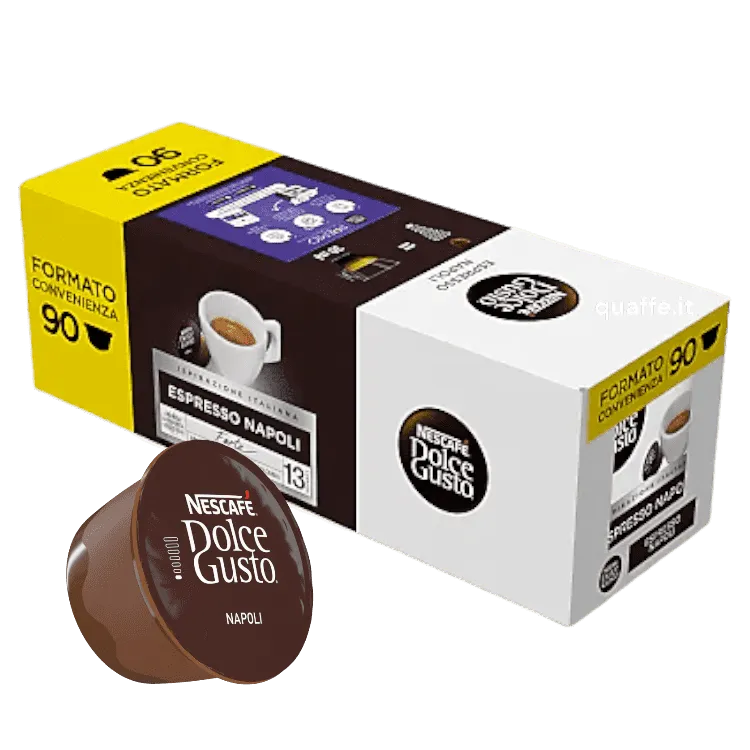 90 capsule caffè Nescafé Dolce Gusto NAPOLI - intensità 13/13