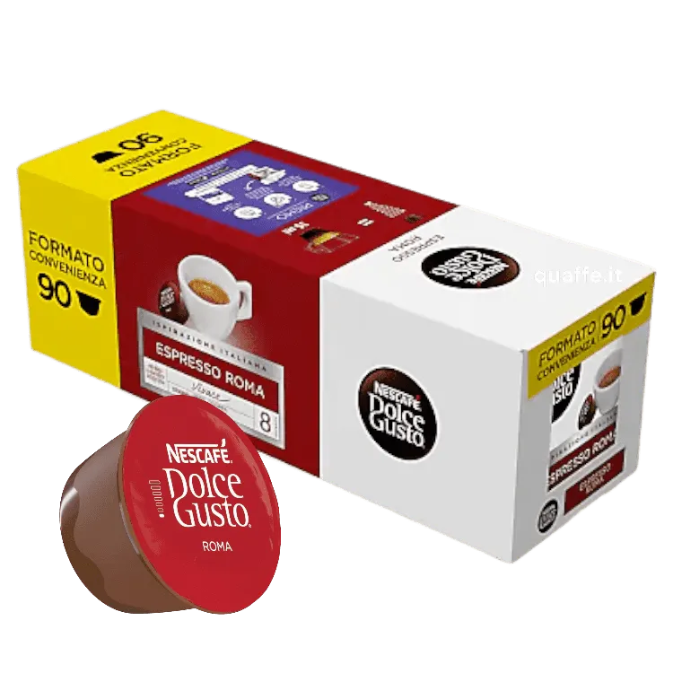 90 capsule caffè Nescafé Dolce Gusto ROMA - intensità 8/13
