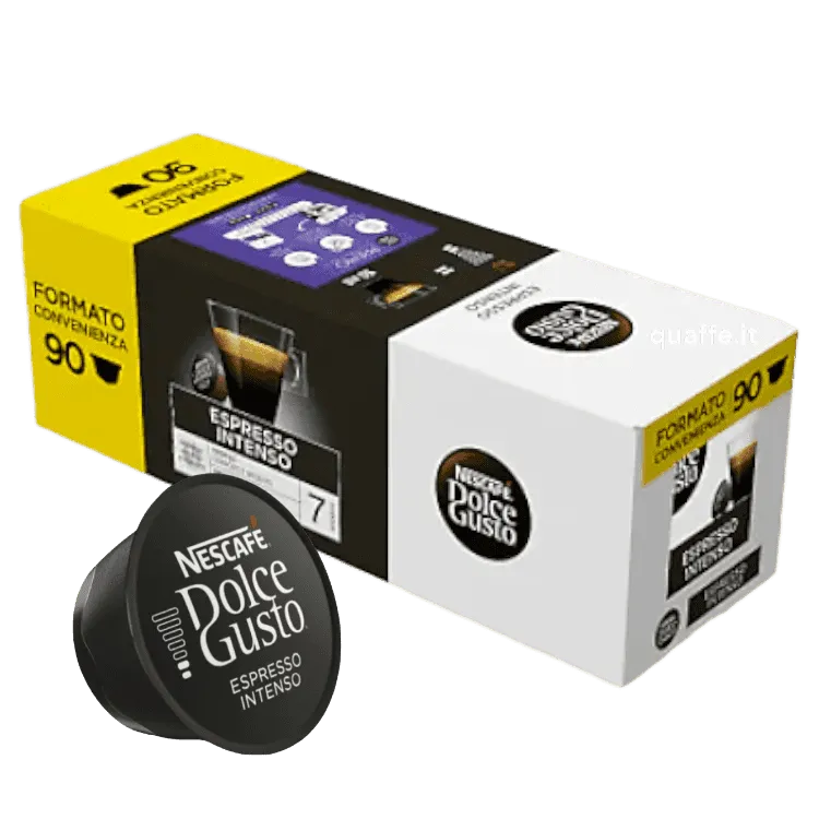 90 capsule caffè Nescafé Dolce Gusto INTENSO - intensità 7/13