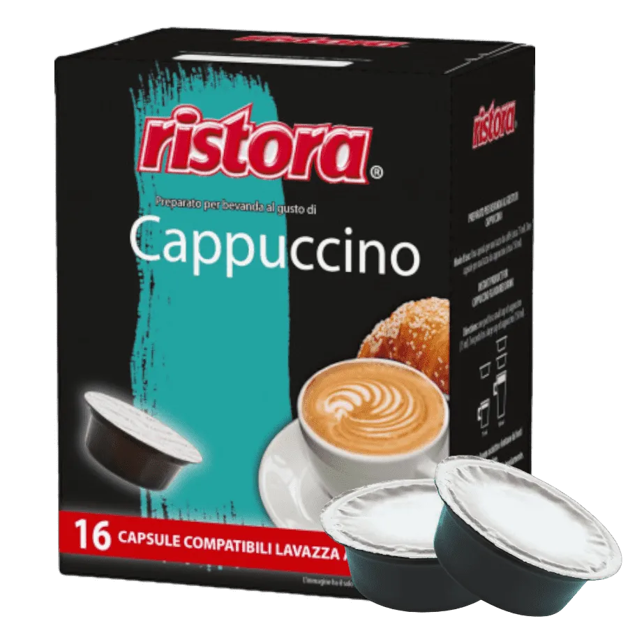 CAPPUCCINO Ristora - capsule compatibili Lavazza A Modo Mio