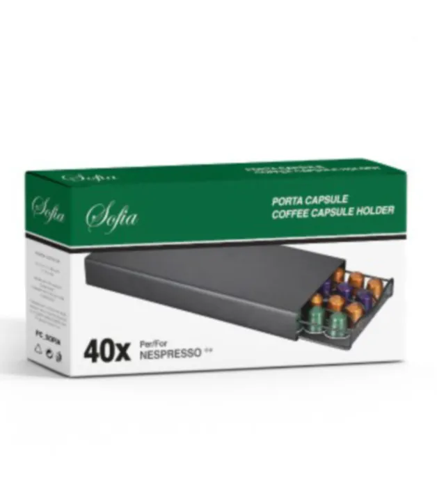 40 Capsule PortaCapsule SOFIA cassetto - Organizer Nespresso