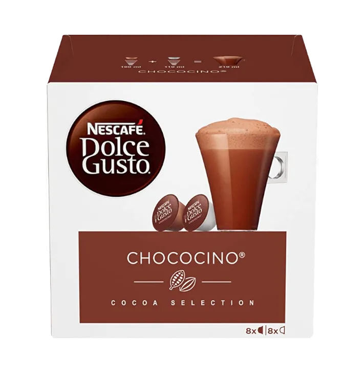 16 Capsule Originali Nescafè Dolce Gusto CHOCOCINO - 8 Porzioni