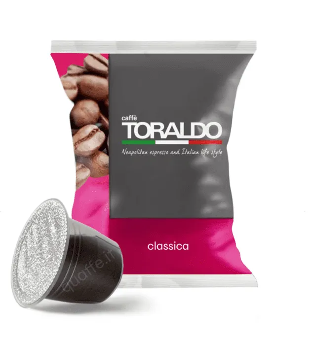 100 Capsule Caffè Toraldo Miscela Classica - compatibili Nespresso