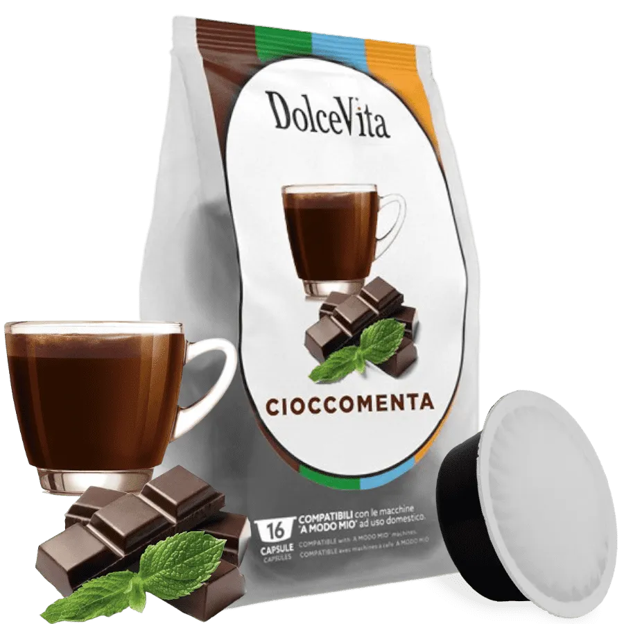 Ciocomenta Dolce Vita 16 capsule - Lavazza A Modo Mio