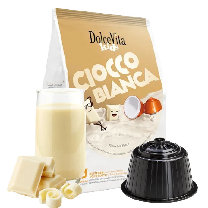 16 capsule Cioccobianca Dolce Vita Nescafé Dolce Gusto compatibili