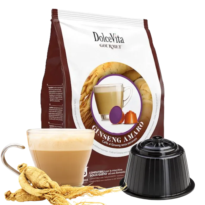 16 capsule Ginseng Amaro Dolce Vita Nescafé Dolce Gusto compatibili