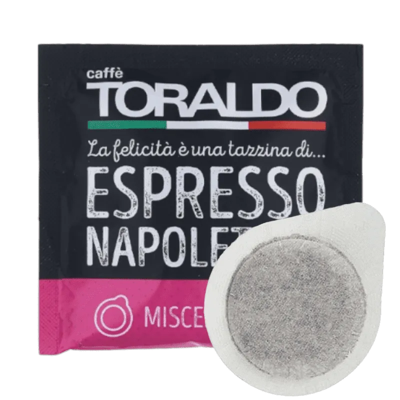 150 Cialde Compostabili TORALDO Miscela CLASSICA ESE 44mm