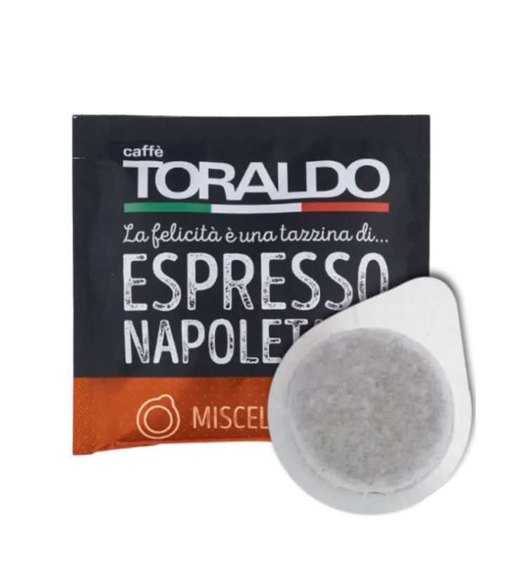 150 Cialde Compostabili TORALDO Miscela CREMOSA ESE 44mm