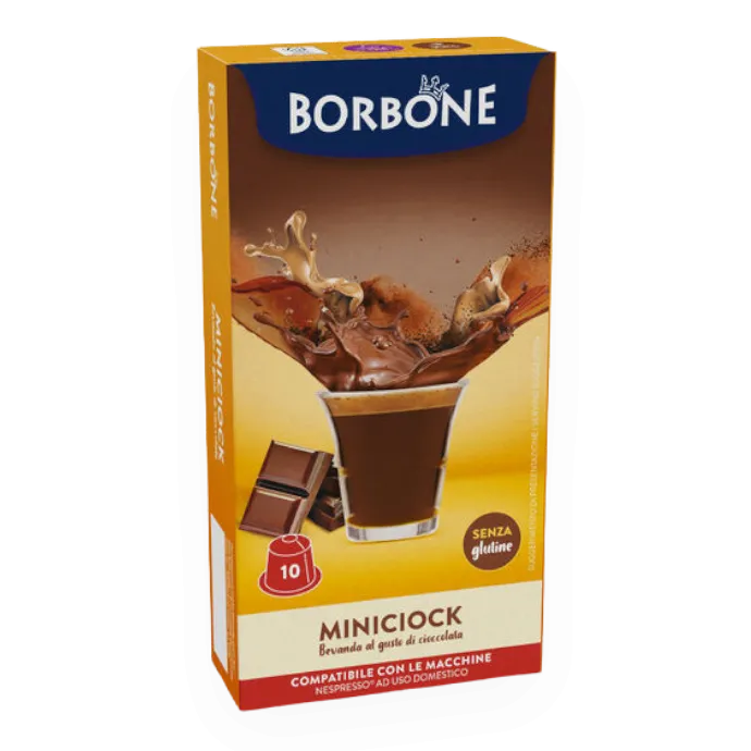 10 Capsule Miniciock Borbone NESPRESSO