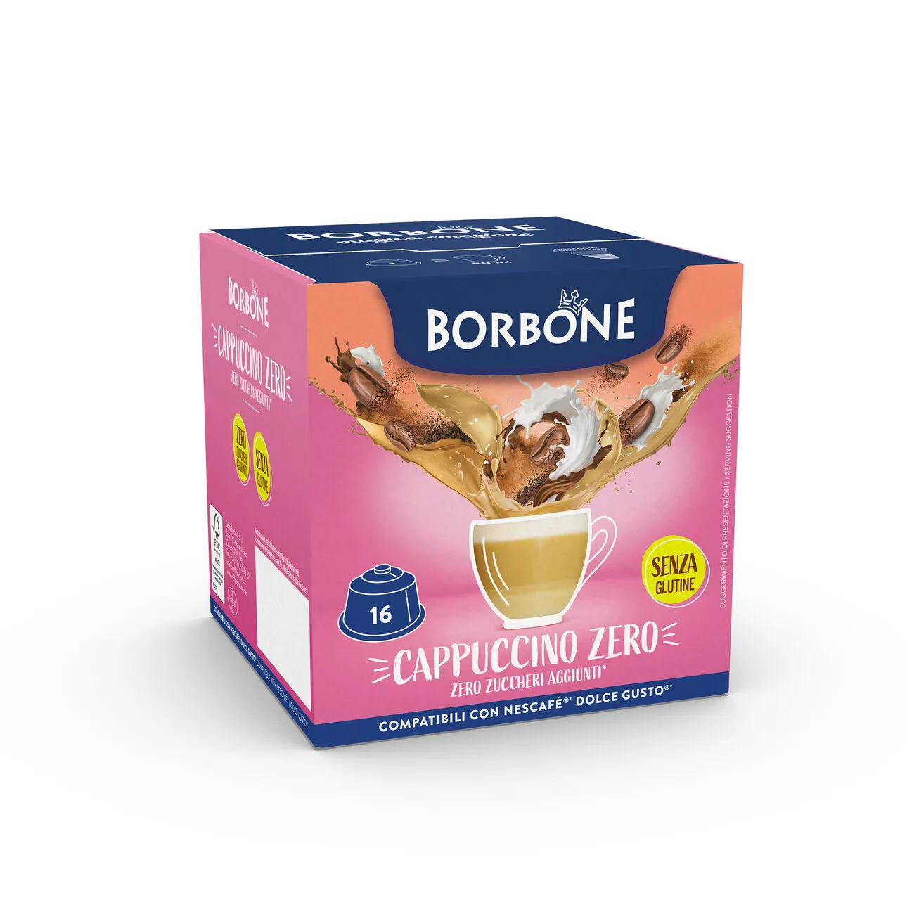 Cappuccino Zero Borbone Capsule compatibili NESCAFÈ DOLCE GUSTO