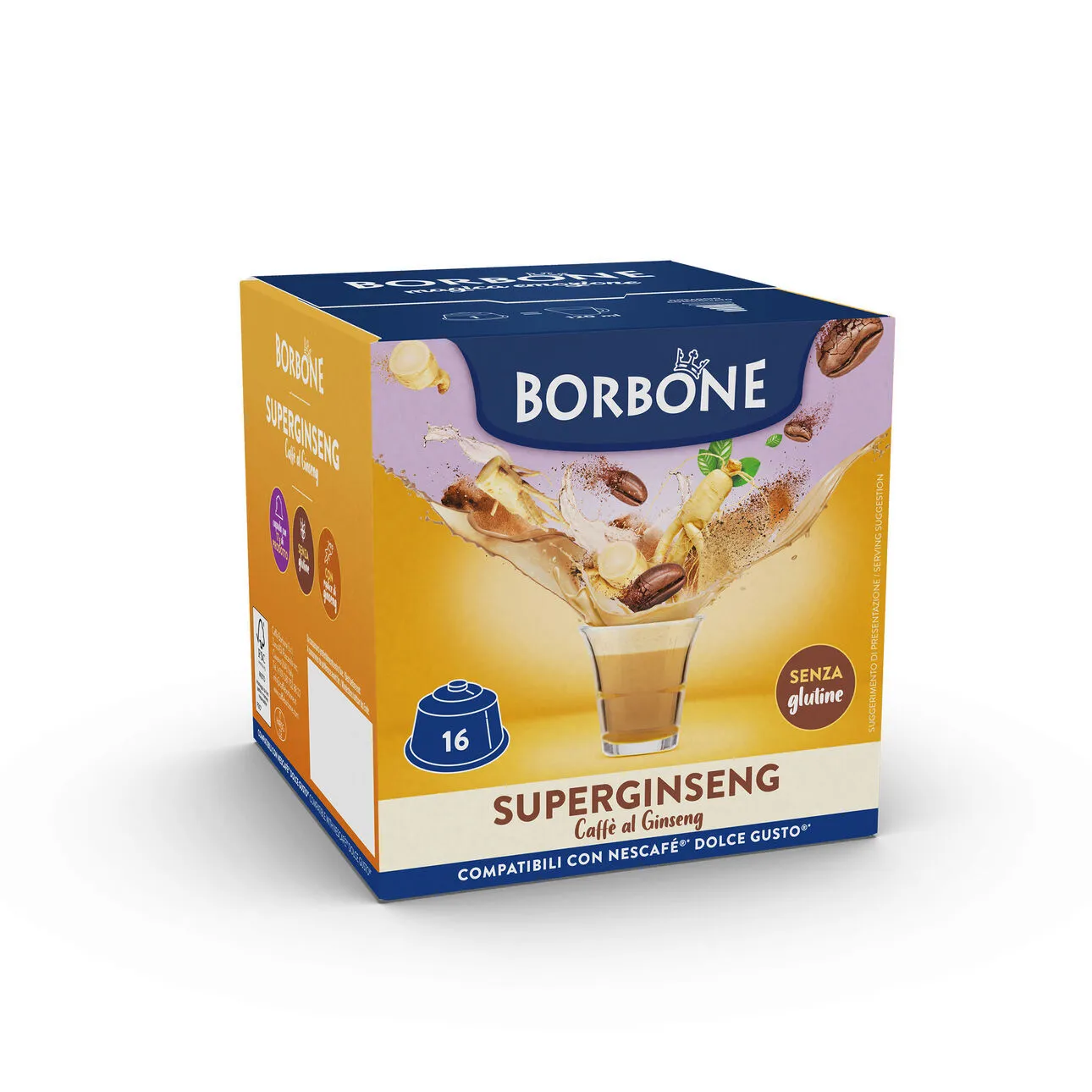 Super Ginseng Borbone Capsule compatibili NESCAFÈ DOLCE GUSTO