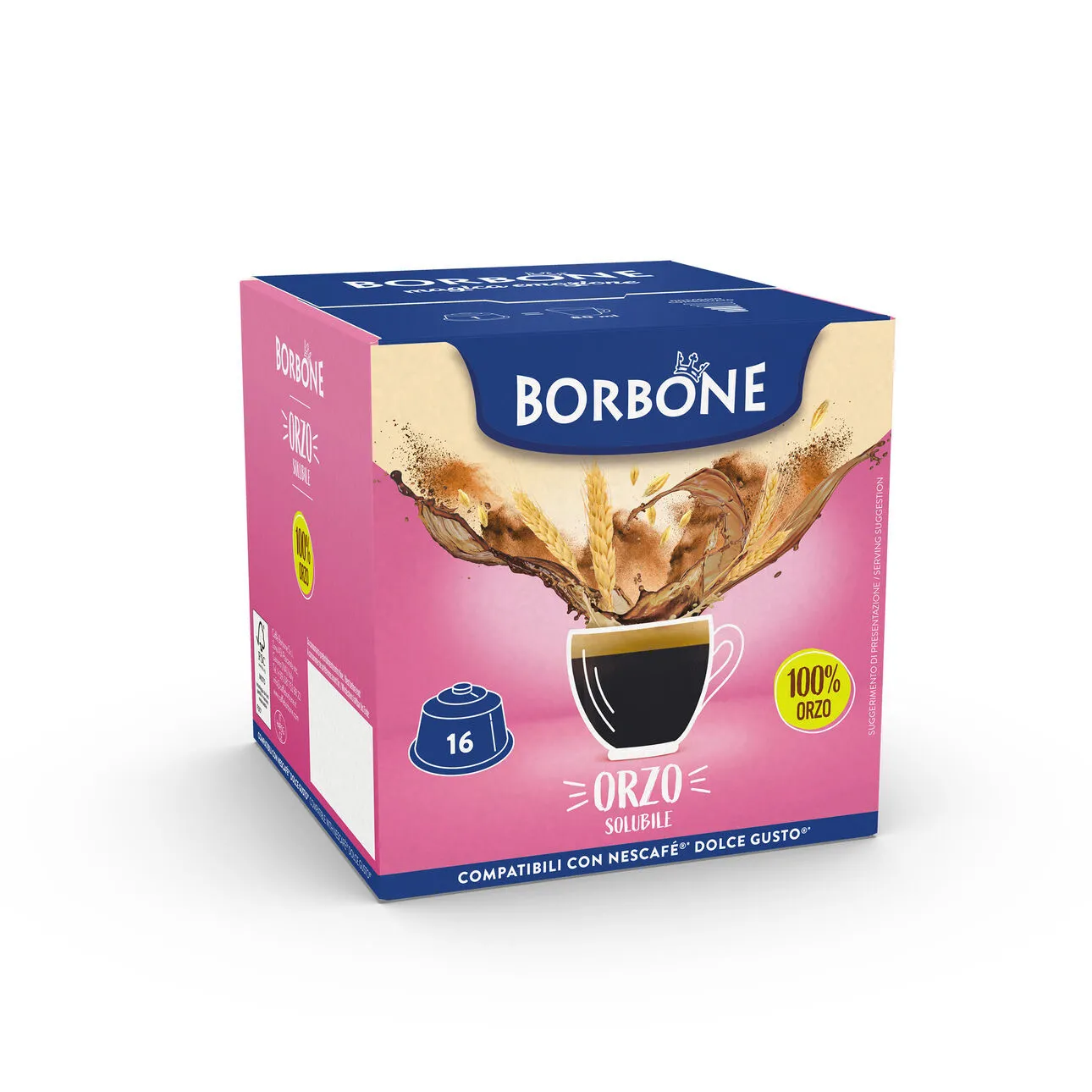 Orzo Borbone Capsule compatibili NESCAFÈ DOLCE GUSTO