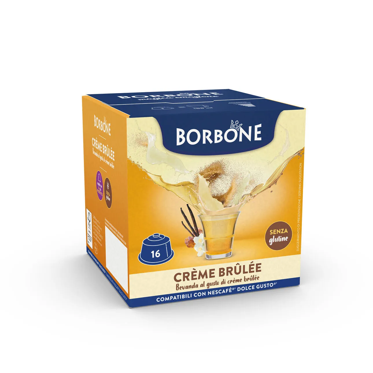 Creme Brule Borbone Capsule compatibili NESCAFÈ DOLCE GUSTO