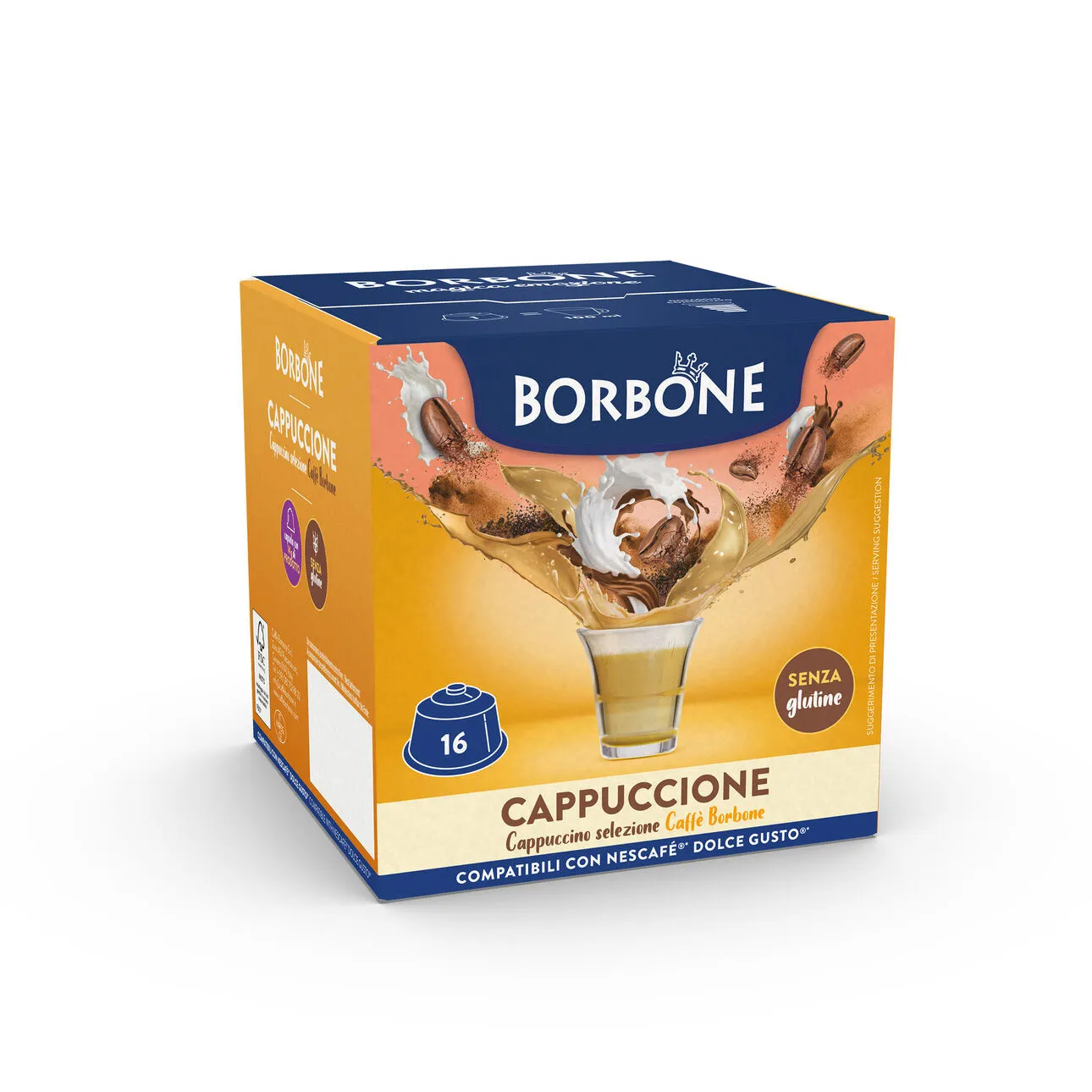 Cappuccione Borbone Capsule compatibili NESCAFÈ DOLCE GUSTO