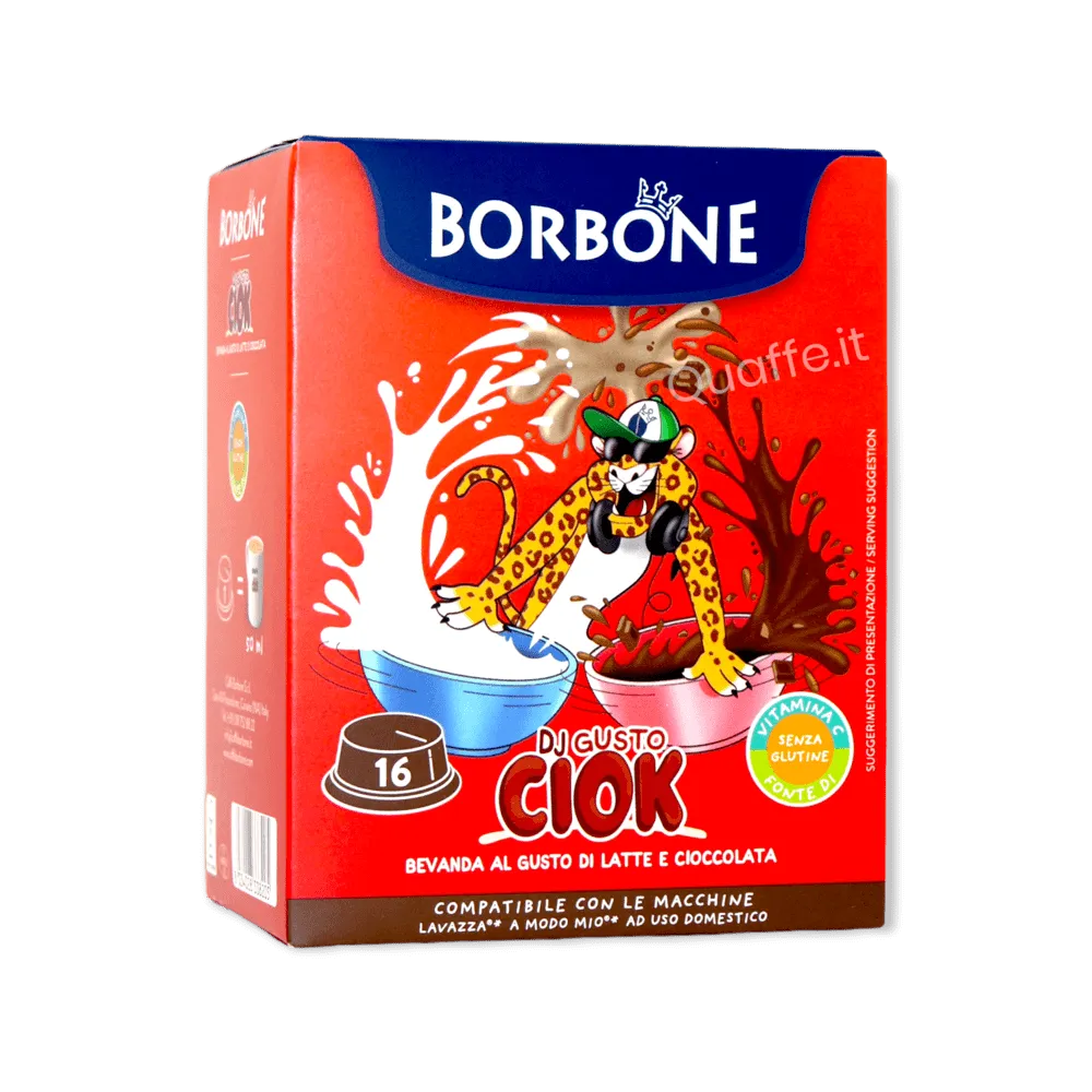 Dj Ciock Borbone Capsule compatibili LAVAZZA A MODO MIO