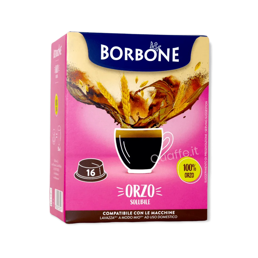 Orzo Borbone Capsule compatibili LAVAZZA A MODO MIO