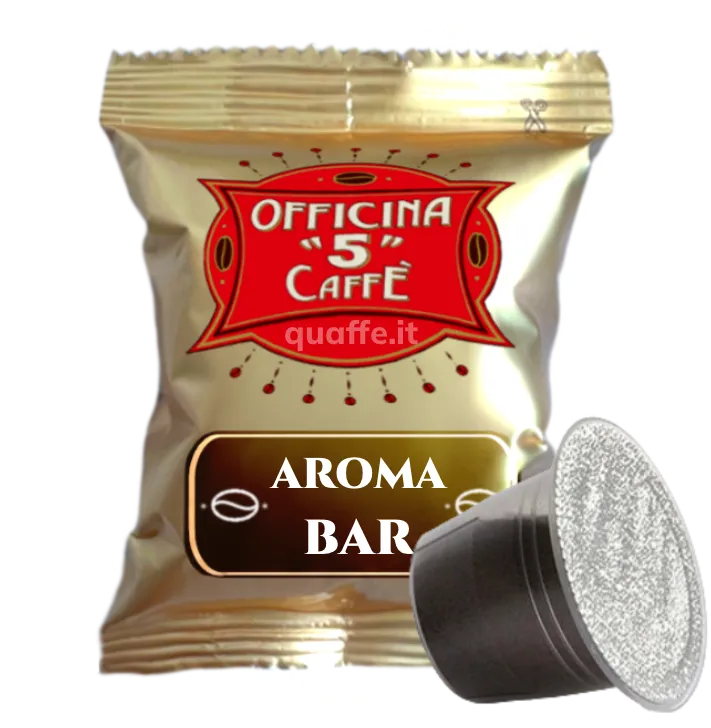 Officina 5 Caffè Miscela AROMA BAR capsule compatibili Nespresso