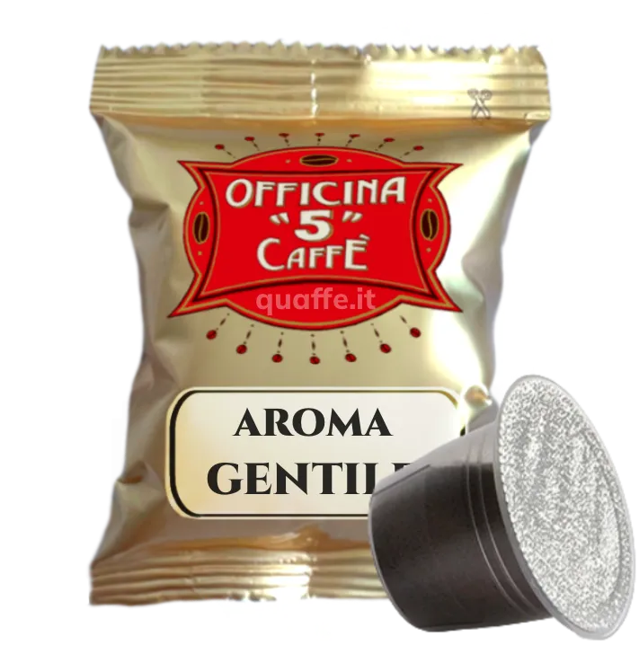 Officina 5 Caffè Miscela AROMA GENTILE capsule compatibili Nespresso