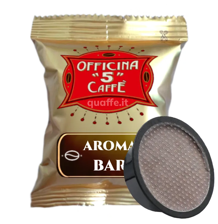 Officina 5 Caffè Miscela AROMA BAR capsule compatibili Lavazza A Modo Mio