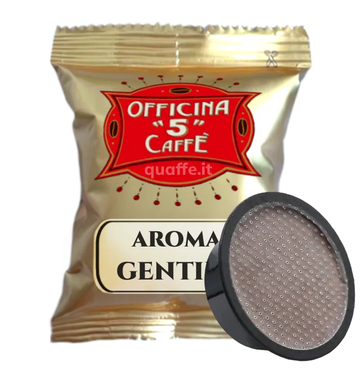 Officina 5 Caffè Miscela AROMA GENTILE capsule compatibili Lavazza A Modo Mio