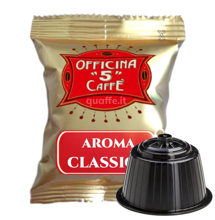 Officina 5 Caffè Miscela AROMA CLASSICO capsule compatibili Nescafè Dolce Gusto