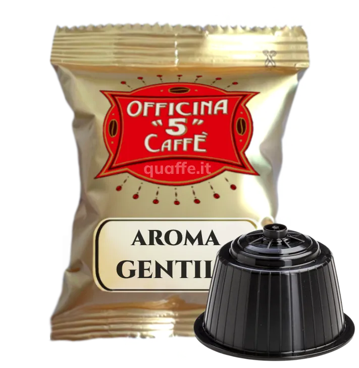 Officina 5 Caffè Miscela AROMA GENTILE capsule compatibili Nescafè Dolce Gusto