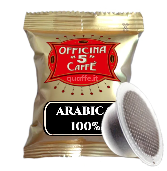 Officina 5 Caffè Miscela 100% ARABICA capsule compatibili Bialetti