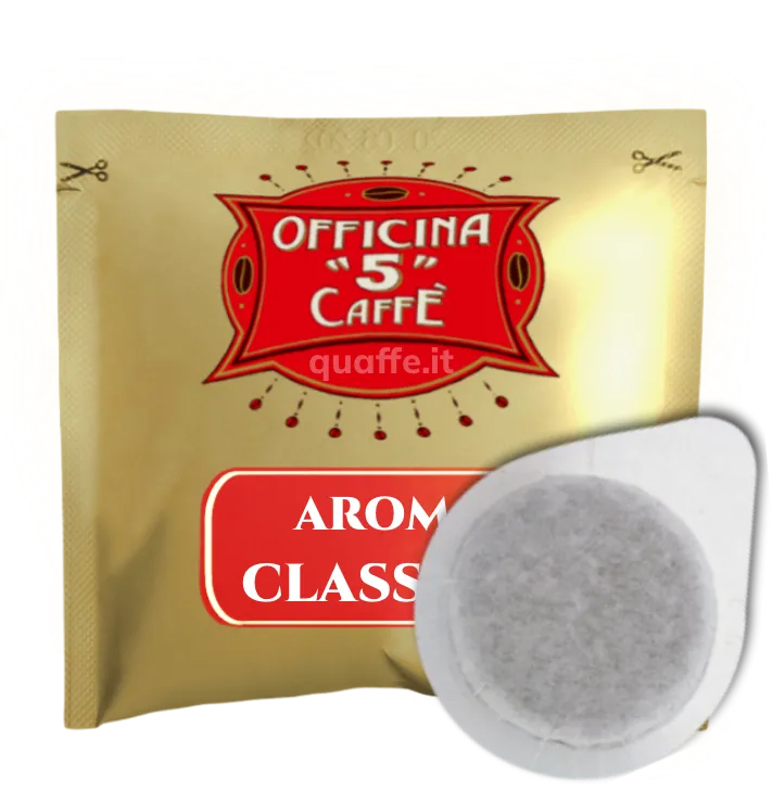 Officina 5 Caffè Miscela AROMA CLASSICO Cialde Ese Compostabili