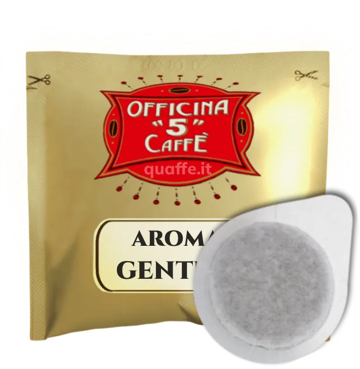 Officina 5 Caffè Miscela AROMA GENTILE Cialde Ese Compostabili