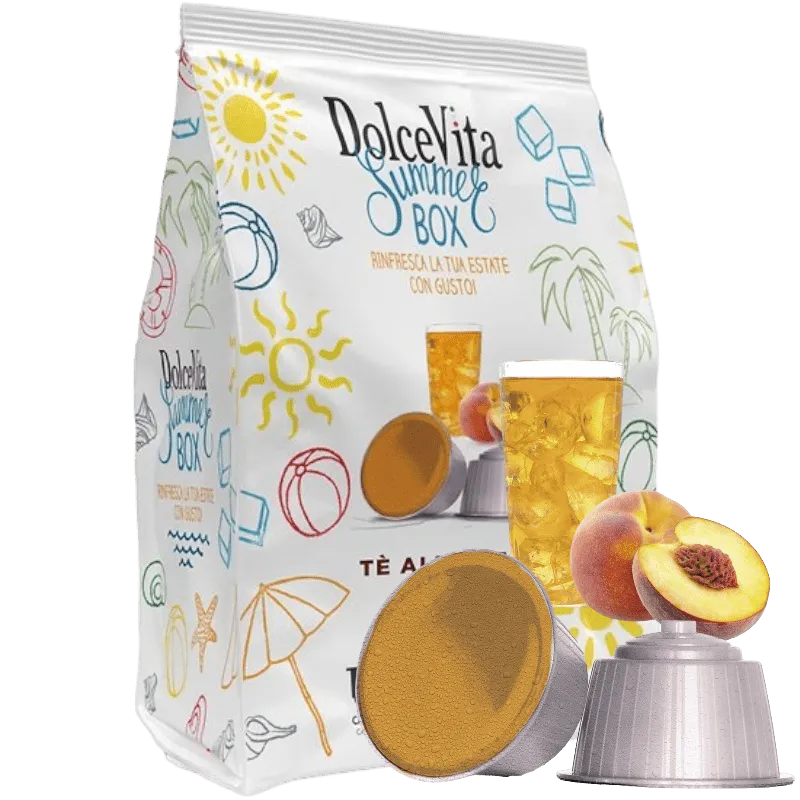 16 Capsule Dolce Vita TE PESCA ICE compatibili NESCAFE DOLCE GUSTO Summer box