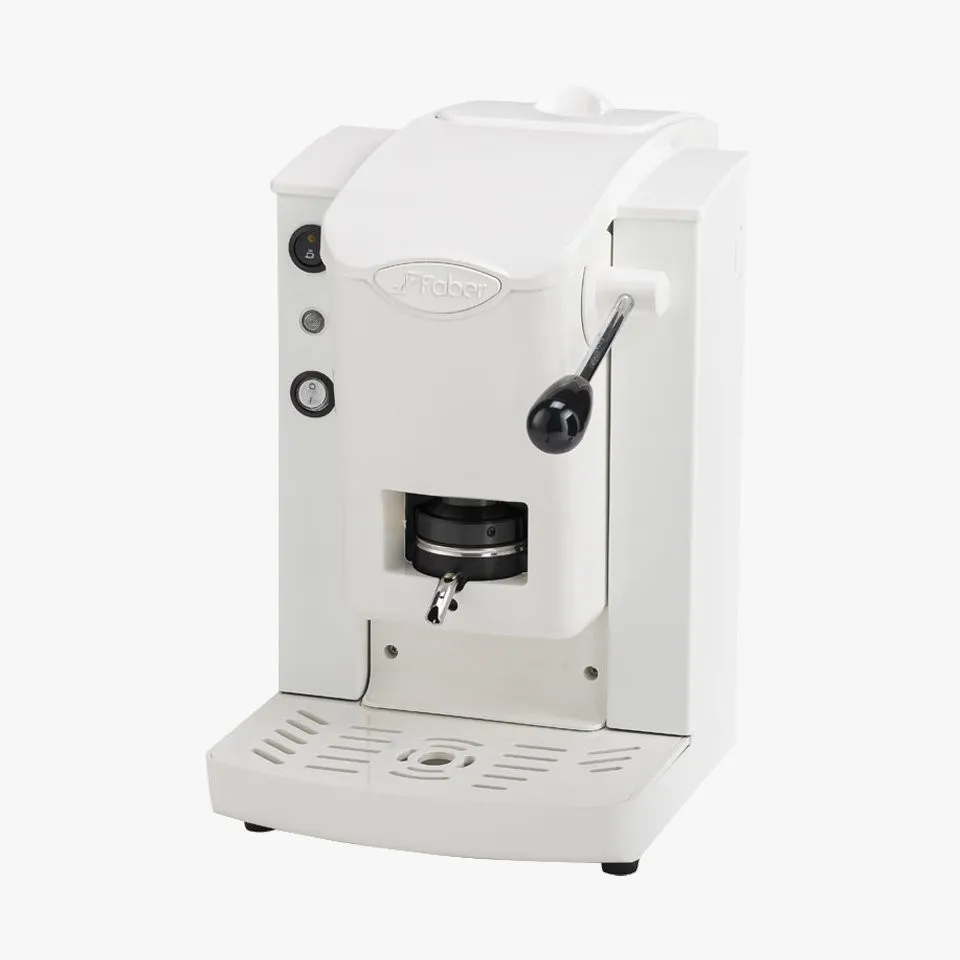 Faber Slot Plast Bianca Macchina da Caffè Espresso in Cialde