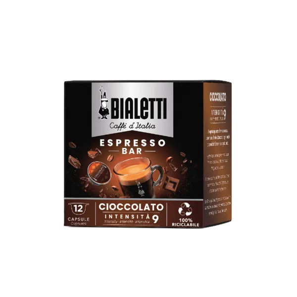 Box 12 Capsule Caffè Bialetti gusto CIOCCOLATO originale