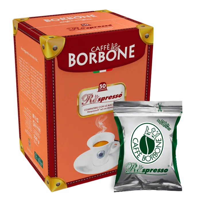50 capsule Borbone Respresso Miscela DEK compatibili Nespresso