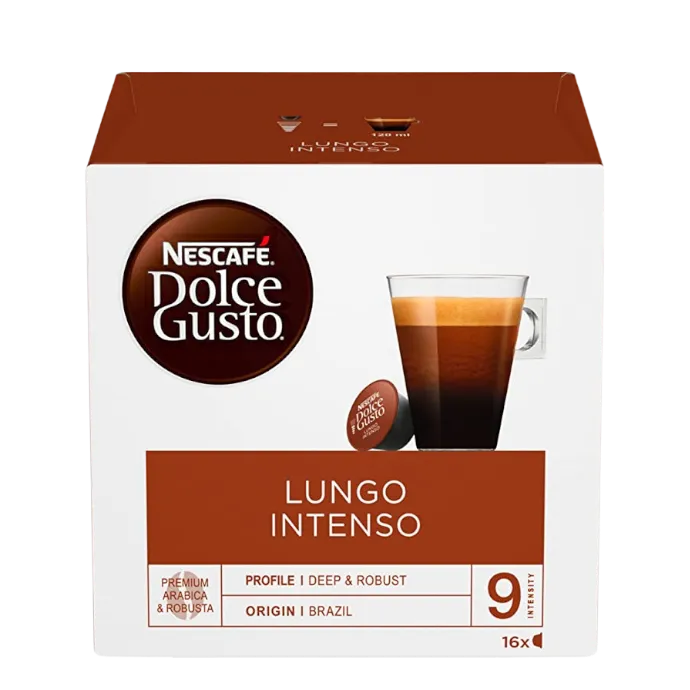 Capsule LUNGO INTENSO originali Nescafè Dolce Gusto