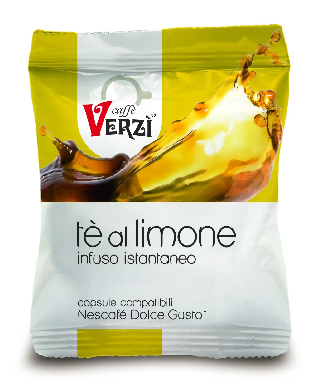 30 Capsule TE AL LIMONE Caffè Verzì compatibili DOLCE GUSTO