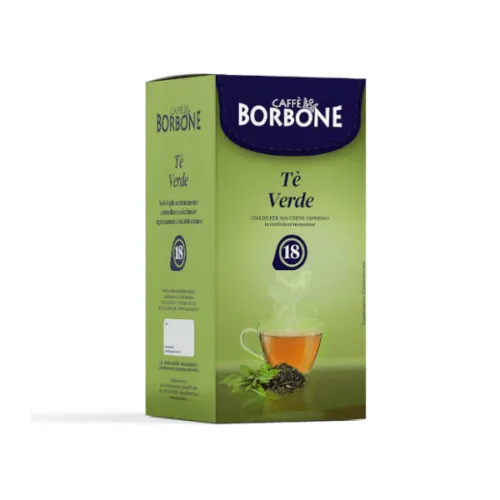 Tè Verde Borbone 18 Cialde Ese 44 Filtro Carta