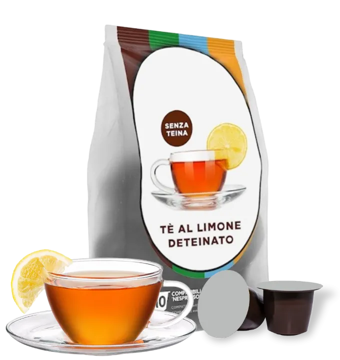 Capsule TE LIMONE DETEINATO Dolce Vita compatibili NESPRESSO