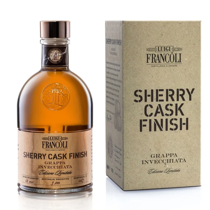 Grappa Invecchiata Luigi Francoli SHERRY CASK FINISH 500ml