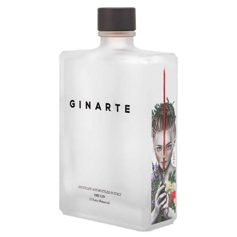 GINARTE DRY GIN -Bottiglia 700ml 13 Native Botanicals