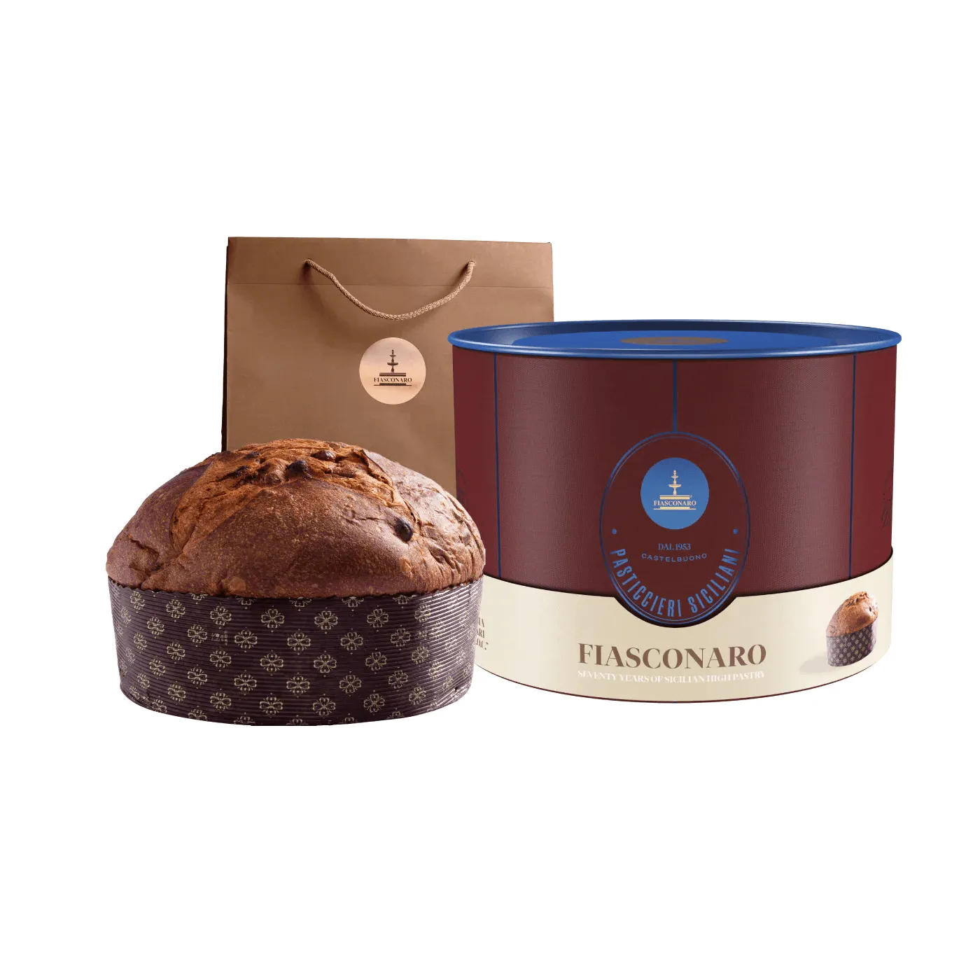 Panettone Fiasconaro Classico al Malvasia delle Lipari Passito D.O.C. 1kg