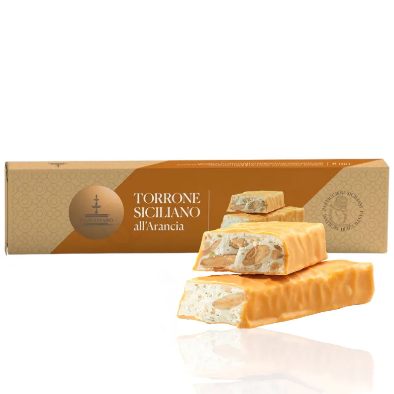 Torrone Siciliano Morbido All'Arancia Fiasconaro 150g