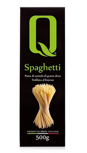 Spaghetti Pasta di semola di grano duro trafila al bronzo Quattrociocchi 500g