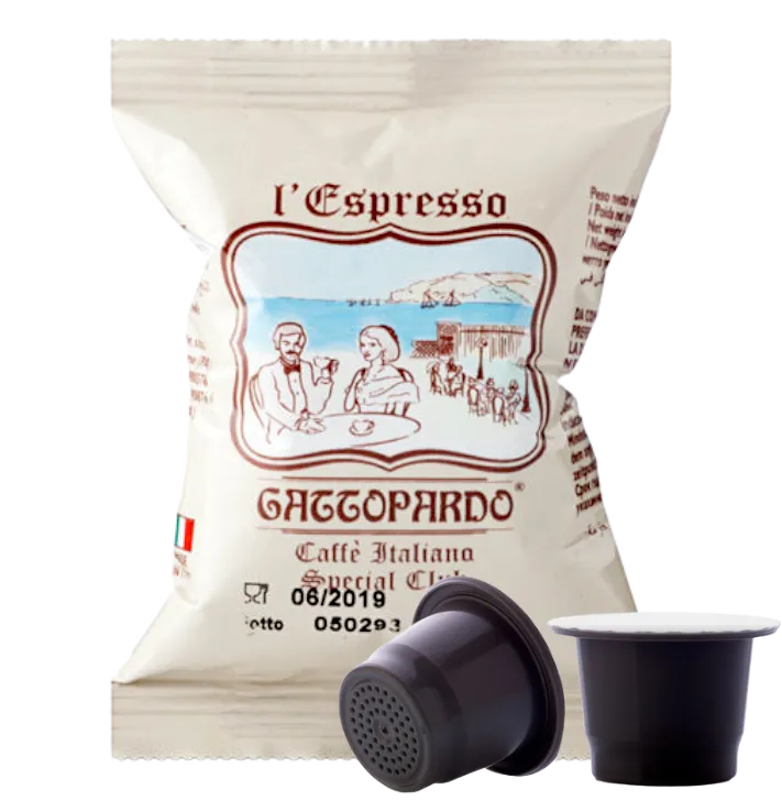 Toda Caffè Gattopardo Miscela Special Club capsule compatibili Nespresso 100