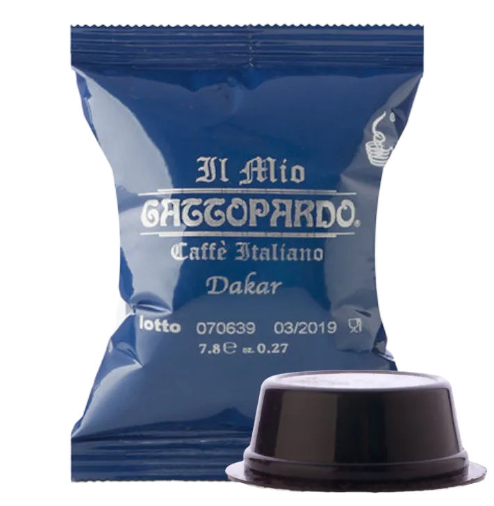 100 Capsule Toda Caffè Gattopardo Miscela Dakar compatibili Lavazza a Modo Mio
