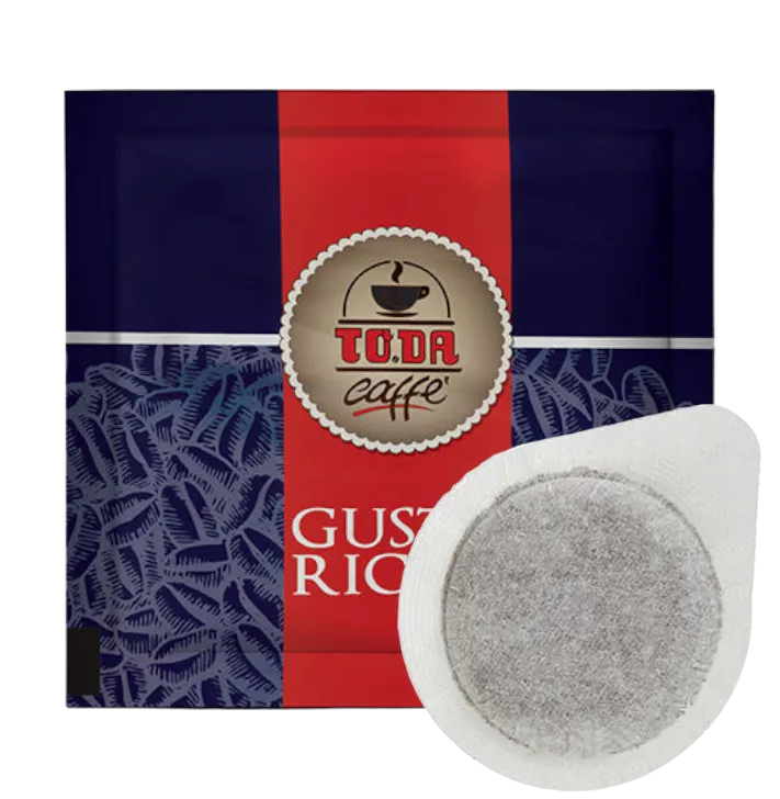 Toda CIALDE Ese 44 Compostabili Gattopardo Miscela Gusto Ricco 150
