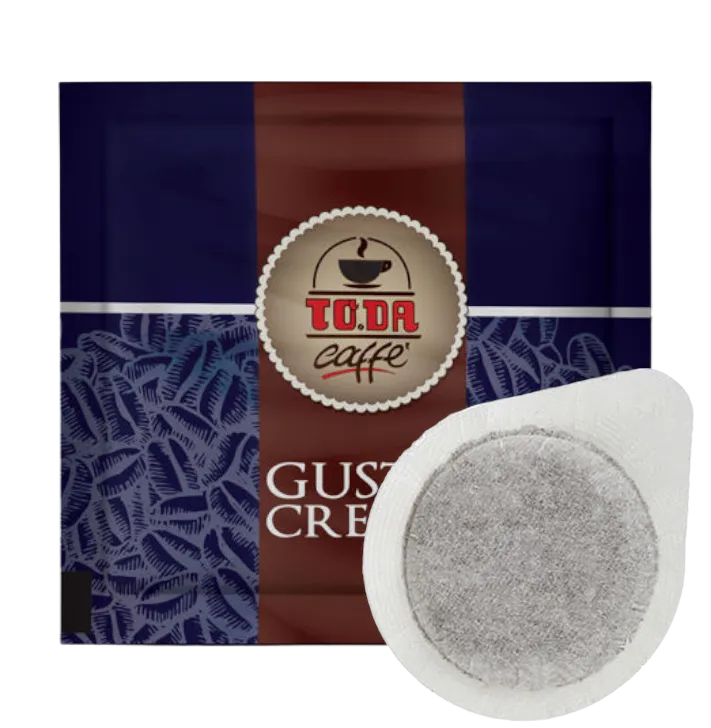 Toda CIALDE Ese 44 Compostabili Gattopardo Miscela Gusto Crema 150