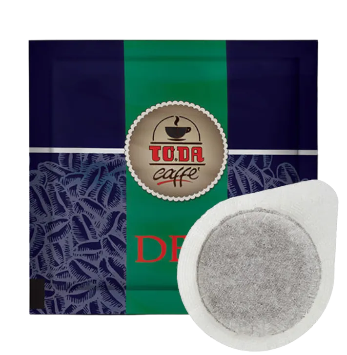 Toda CIALDE Ese 44 Compostabili Gattopardo Decaffeinato Club 150